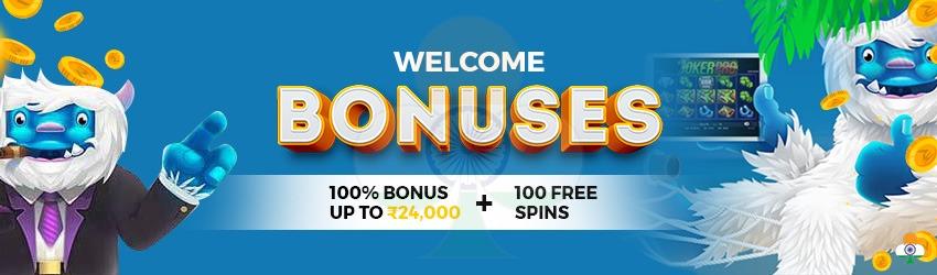 Yeti Casino Bonus