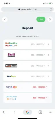 Step 3: Choose google pay as the payment method