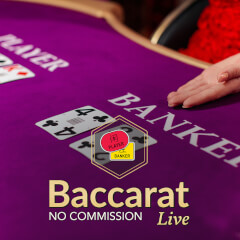 No commission Live Baccarat