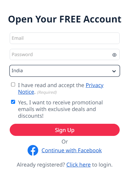TheLotter Open Your FREE Account